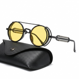 Sterling Row | Men’s Steampunk Round Sunglasses