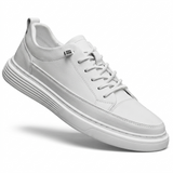 Sterling Row | Men’s Black Leather Sneakers