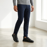 Sterling Row | Men’s Black Leather Sneakers