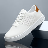 Sterling Row | Men’s Perforated Leather Sneakers