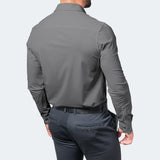Sterling Row | Men’s Stretch Wrinkle Resistant Dress Shirt Slim Fit