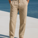 Sterling Row | Pleated Linen Trousers