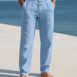 Sterling Row | Pleated Linen Trousers