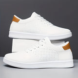 Sterling Row | Men’s Perforated Leather Sneakers