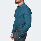 Sterling Row | Men’s Stretch Wrinkle Resistant Dress Shirt Slim Fit