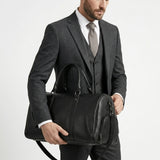 Sterling Row | Men’s Leather Weekender Duffel Bag